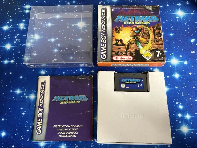 METROID ZERO MISSION Nintendo Gameboy Advance Game Boxed Complete Pal ...