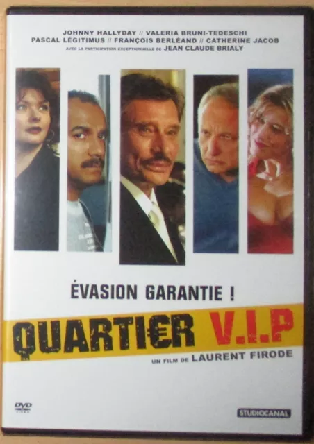 DVD QUARTIER VIP - Johnny Hallyday - Neuf sous blister