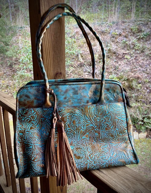 Patricia nash cavo tote turquoise deals