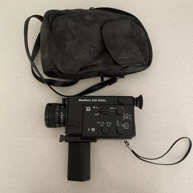 Cámara fotográfica vintage modelo Sankyo EM-40XL 8 MM super 8 sin probar
