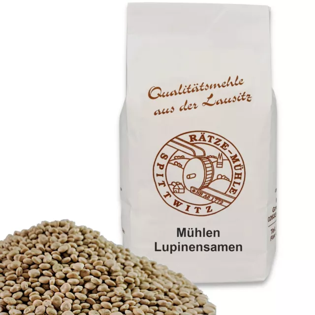 Lupinensamen Süßlupinen-Samen frisch von der Rätze-Mühle 100% regional natürlich