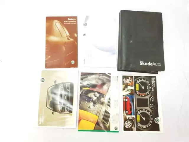 1999-2007 Mk1 6Y Skoda Fabia Owners Manual Book