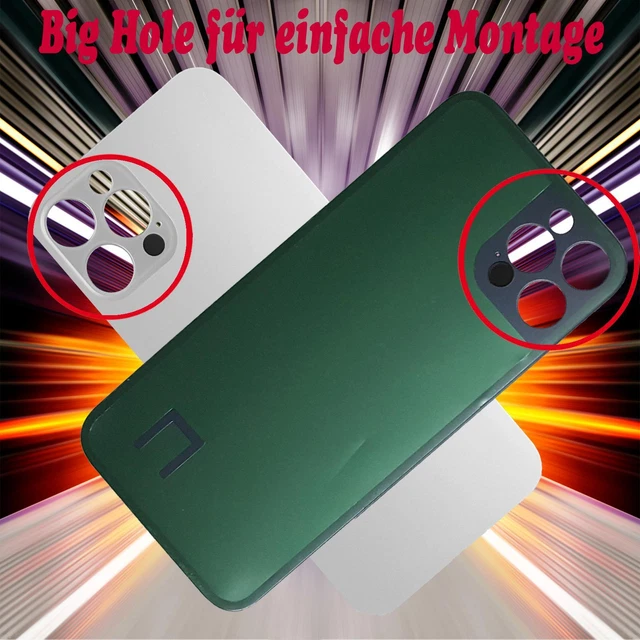 HX Big Hole Couvercle de Batterie Pour IPHONE 12 Pro Coque Arrière Ruckcover