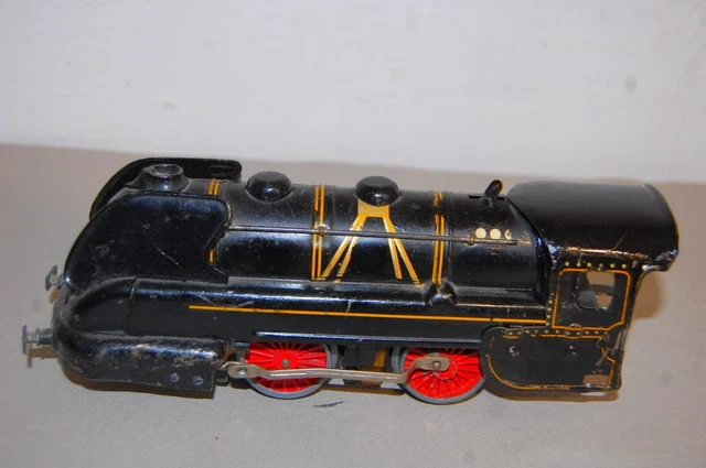 ANCIEN JOUET JEP LOCOMOTIVE ÉLECTRIQUE + TENDER S57 SNCF