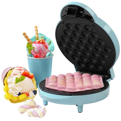 giles & posner red bubble waffle maker