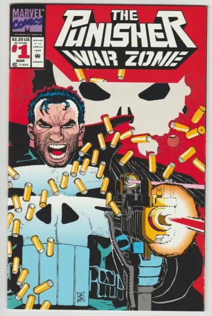 The Punisher War Zone #1 March 1992 Marvel Comic Newsstand