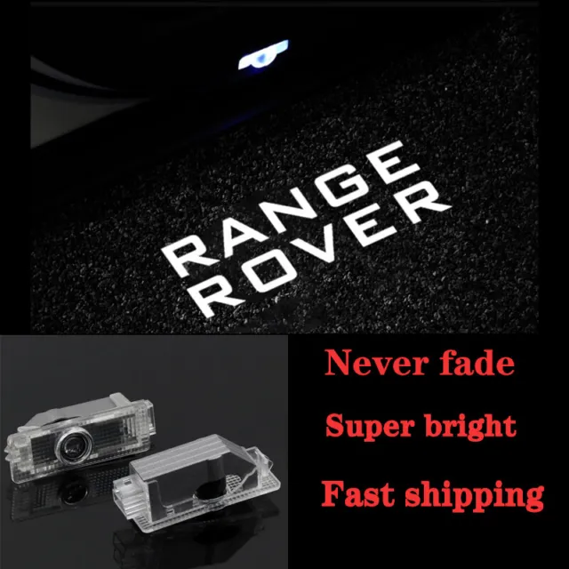 2X LED HD Light Shadow Door Courtesy Laser Projector For Range Rover 2003-2022