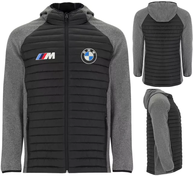 Logo BMW M-Power on Hybrid Veste Jacket Blouson Chaqueta Giacca Sweat Cadeau