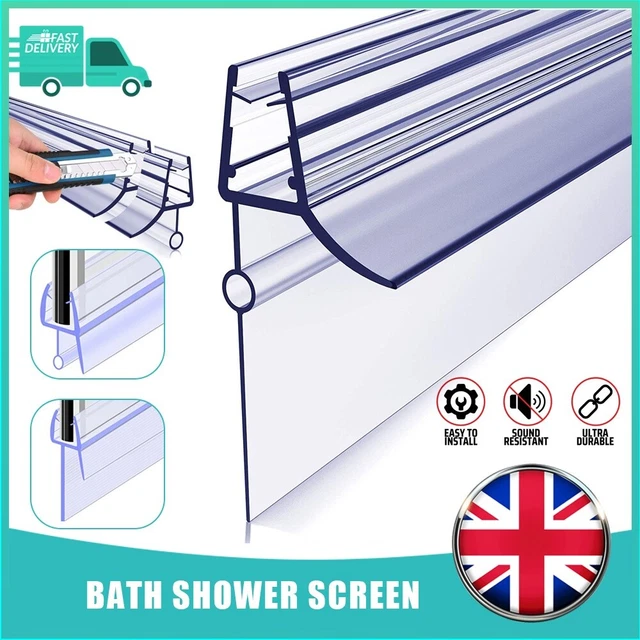 BATH SHOWER SCREEN Door Rubber Seal Strip Glass for Thickness 4 6mm