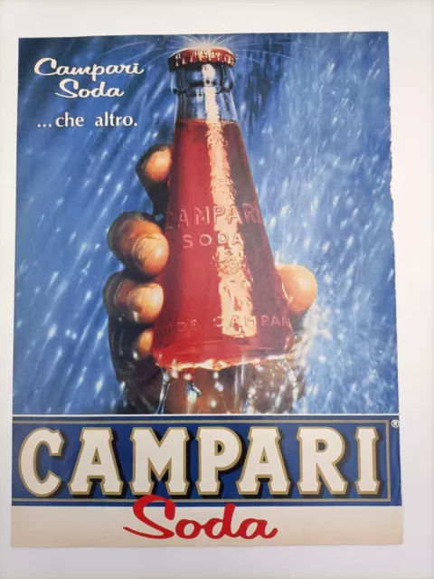 Clipping Ritaglio Pubblicità Advertising 1983 CAMPARI SODA ...che Altro