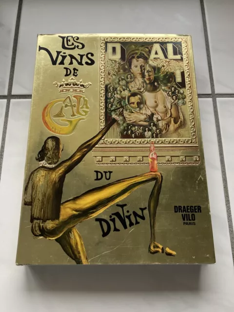 Livre Art Dali Les Vins De Gala Du Divin SURREALISME GASTRONOMIE OENOLOGIE