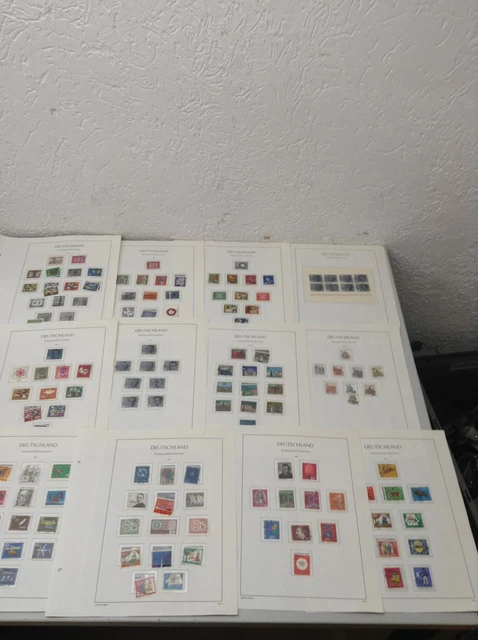 Briefmarken-Sammlung Bundesrepublik Deutschland 1962-1970 !  ab 1 € ! 2