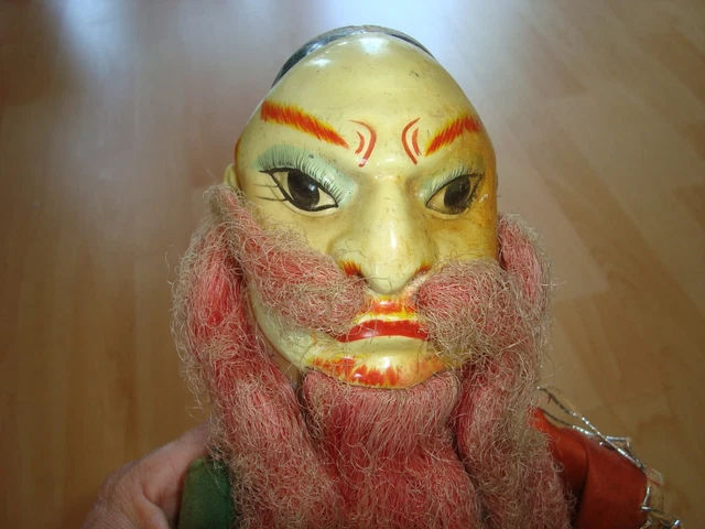 uralte Holzpuppe-Puppe-Handpuppe-Asien°°°°°°°°°°°°°°°°°°°°°°°°°°°°°°°°°°°°°°°°°°