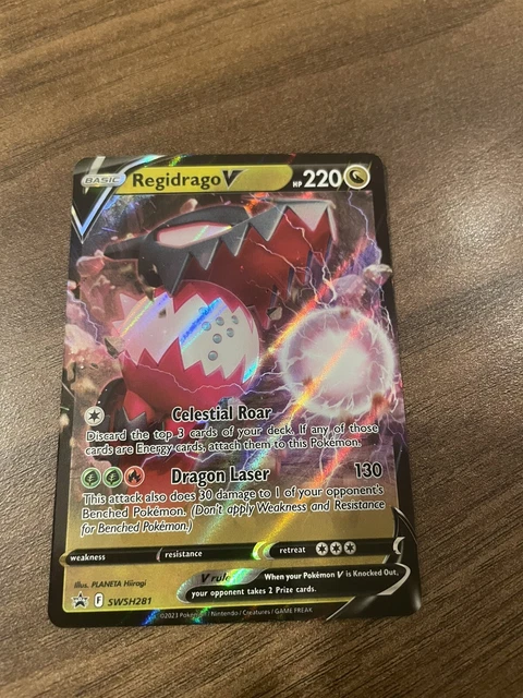 Pokémon TCG Regidrago V SWSH Black Star Promos SWSH281 Holo Promo