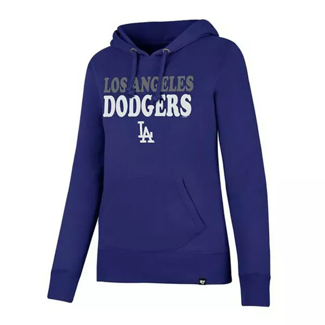 Los Angeles Dodgers Hoodie (Größe S) Damen 47 Marke MLB Headline Kapuze - Neu