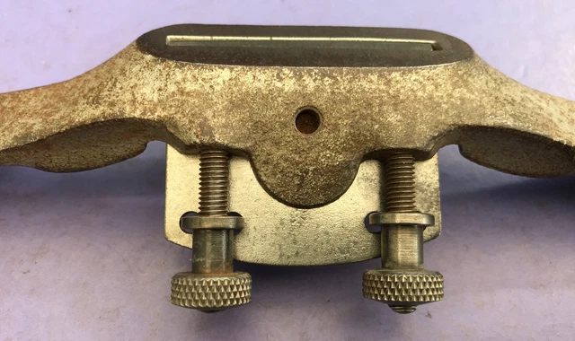 Stanley Spoke Shave Adjustable Flat Sole - Vintage Old Tool 6