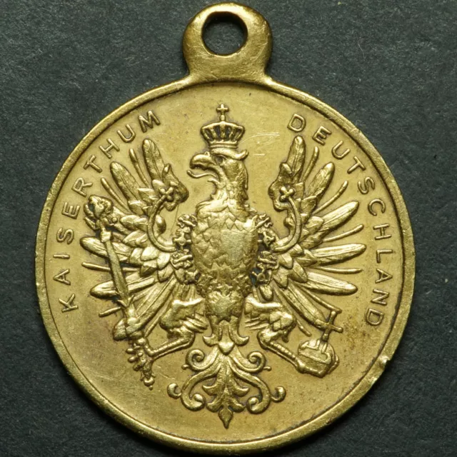 KAISERREICH: Tragbare Medaille o.J.. KAISERTHUM DEUTSCHLAND - KAISER WILHELM I.