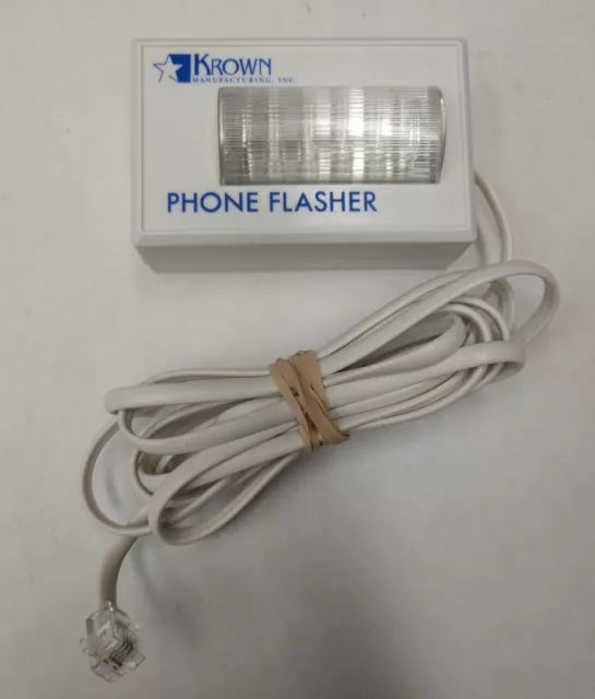 Krown Phone Flasher KMPF - Visual Alert for Incoming Calls