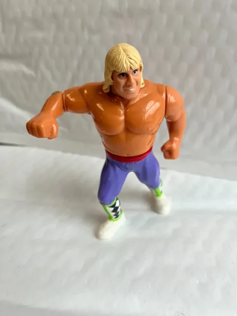 Wwe Owen Hart Hasbro Wrestling Actionfigur Wwf Serie 7 Die Rockete 1993 Sehr Guter Zustand