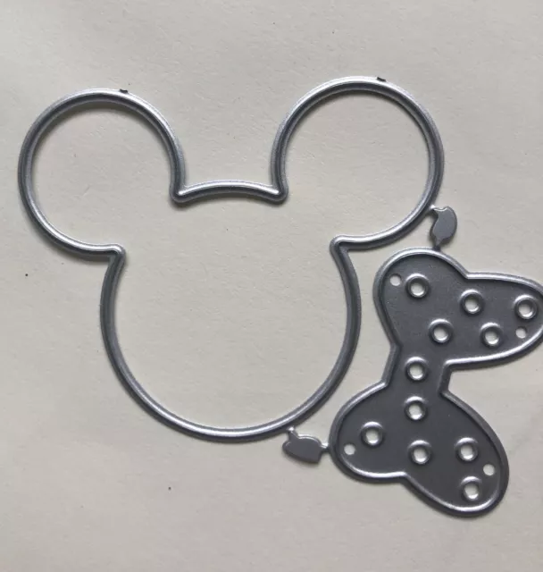 Disney Mickey, Minnie Mouse  Metal Craft Die. Cards, Uk Seller