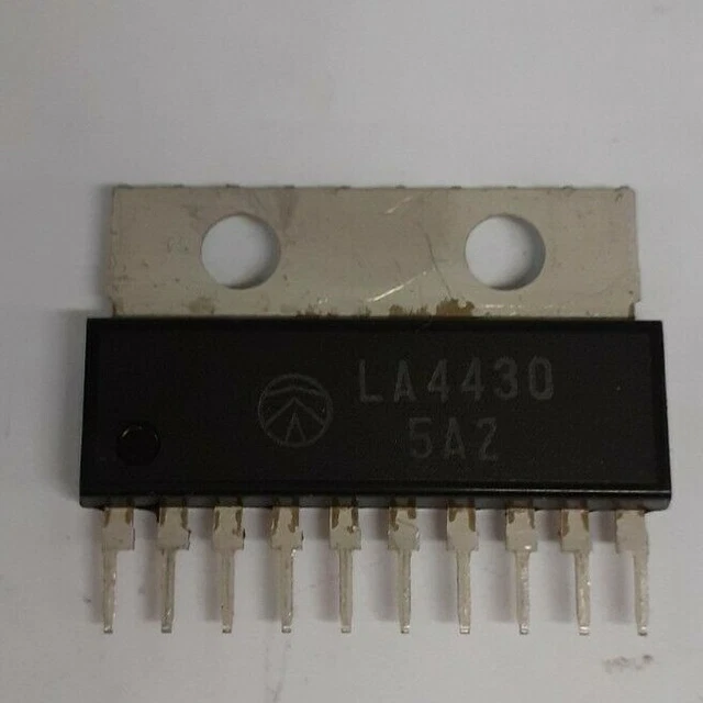 Circuit Intégré Sanyo LA3161 - Format SIP 8 Broches - Neuf D'origine Japon