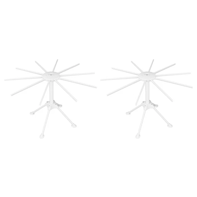 2 x asciugatrice pasta, asciugatrice per pasta pieghevole, asciugatrice per 10 spaghetti M1X7