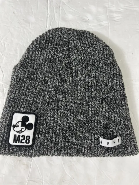 Disney Collection by Neff Mickey Mouse M28 Grey Warm Beanie Unisex One Size