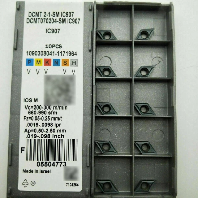 Pratical Carbide Inserts Milling Tool Indexable Lathe Tool DCMT 2-1-SM