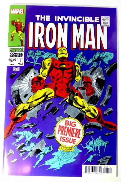 Marvel INVINCIBLE IRON MAN (2023) #1 FACSIMILE Edition VF/NM Ships FREE!