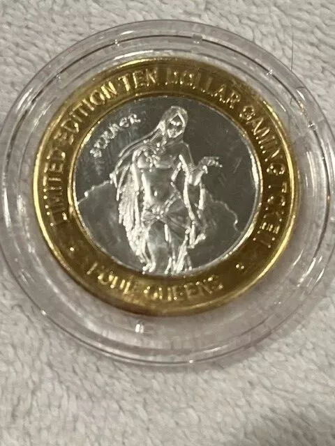 Silver Strike Casino Tokens Four Queens Casino Summer of the 4 Seasons Set