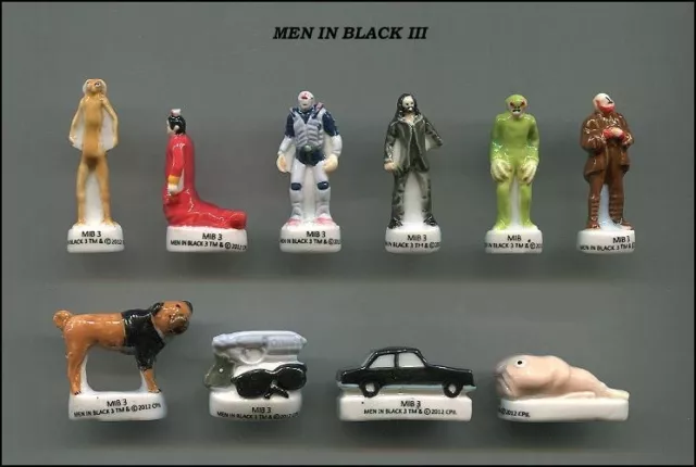 serie complete de feves MEN IN BLACK 3  2014