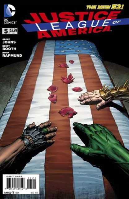 JUSTICE LEAGUE of AMERICA (2013) #5 (New 52) GEOFF JOHNS!!