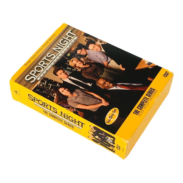 SPORTS NIGHT DVD Seasons 1 & 2 Complete TV Series REGION 1 (US Import