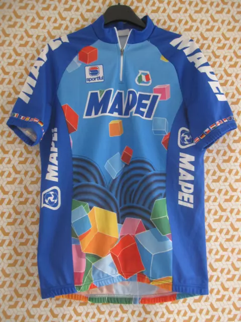 Maillot cycliste mapei clearance