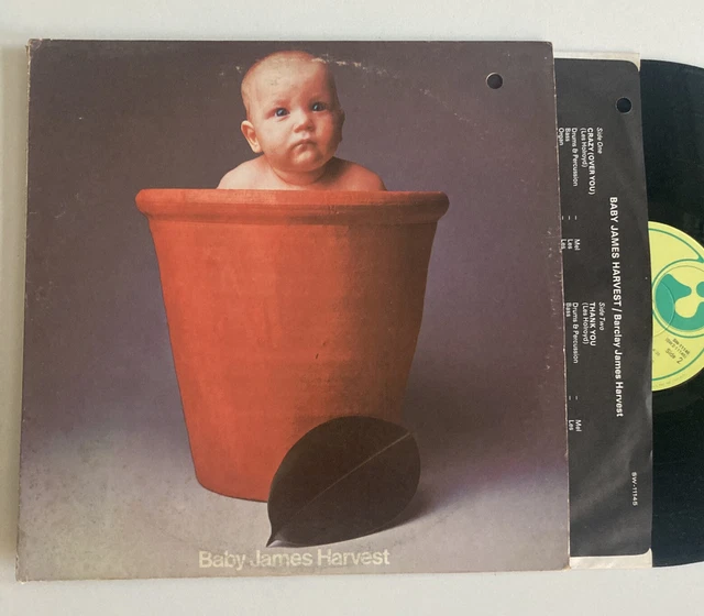 barclay james harvest baby james harvest LP NEAR MINT w inner sleeve Prog Rock