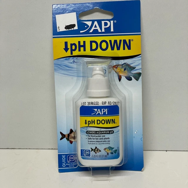 API PH DOWN Freshwater Aquarium Water Treatment 1ea/1.25 fl oz Free