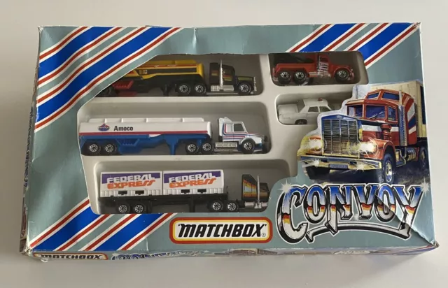 Matchbox Convoy G-4 Set / Police Car, OVP