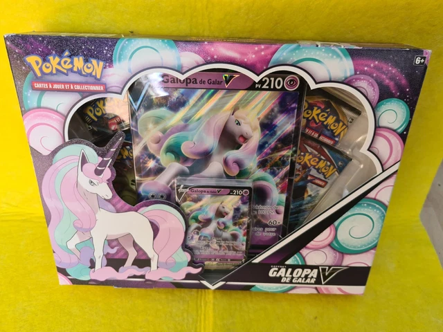 Carte Pokémon GALOPA DE GALAR-V Black Star Promos - SWSH111 - PV210 - Version française Carte Pokémon GALOPA DE GALAR-V Black Star Promos - SWSH111 - PV210 - Version française