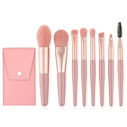 GeekerChip Pennelli Make Up Professionali Set8 Pezzi Set Pennelli da Truccoco...