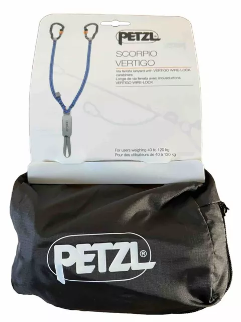 Petzl Scorpio Vertigo Via Ferrata Klettersteigset / NEU & unbenutzt