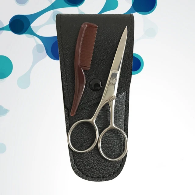 MUSTACHE SCISSOR EYEBROW Trimming Scissors Beard Trimmer Trimmers
