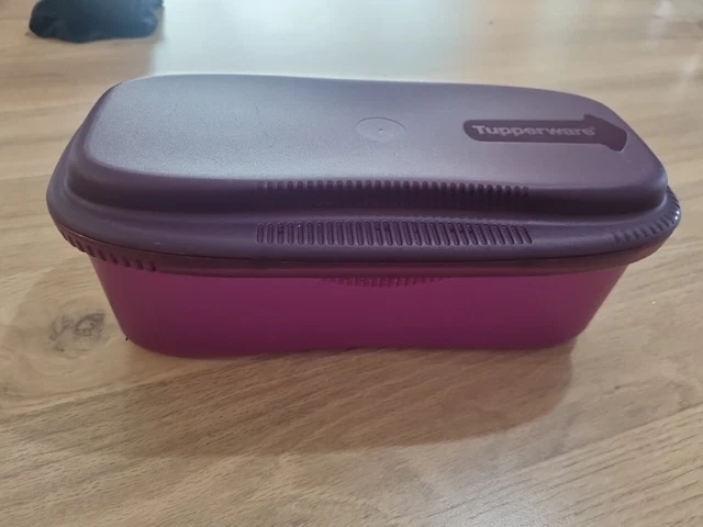 27⚜️ Tupperware Cuiseur à Pâtes Micro-Ondes Couleur Violet 1.9 L