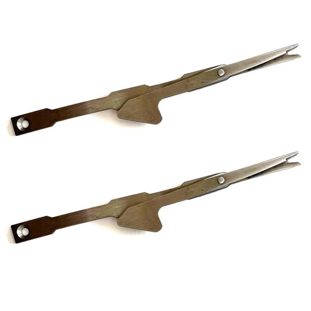 2X Elektrische Teppichweber-Schneideschere Schnittflorschere und Schlingenf X2X6