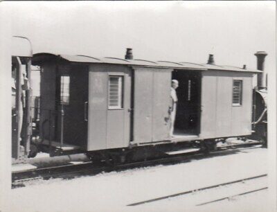 BCE Photo Train Wagon Allemand Reichsbahn Bce 26 814 Ex Südbahn ca.7x10 G214 