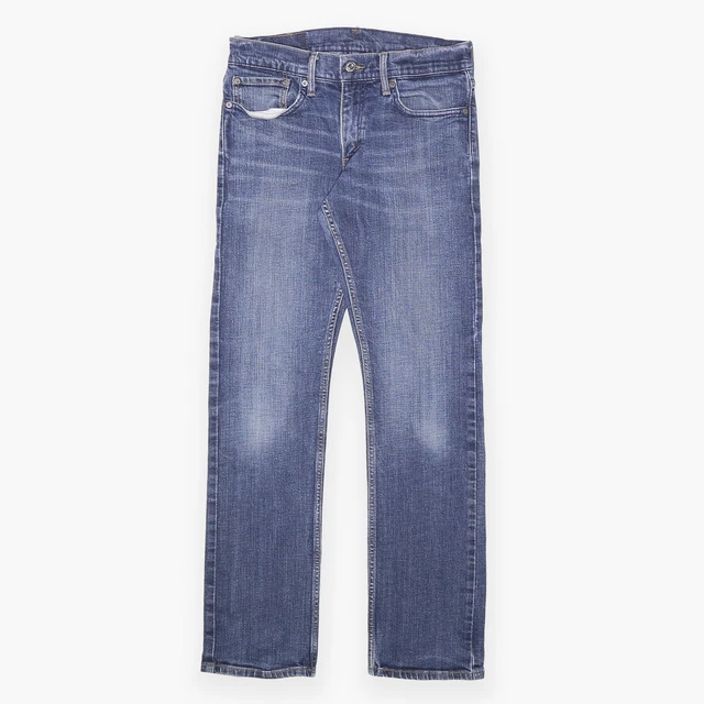 Jeans eleganti dritti vintage LEVI'S 514 da uomo blu anni '90 L32