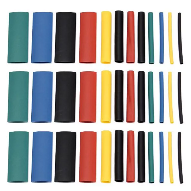 530pcs Insulated Sleeve Portable Assorted Pack Wire Cable Assortment Electronic 3