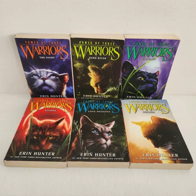  Warriors: Power of Three Box Set: Volumes 1 to 6:  9780062367167: Hunter, Erin: Books