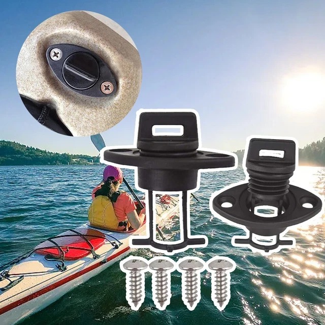 Lot De 5 Bouchons De Remplacement Pour Kayak – 3.9x2.7 Cm – PVC Souple, étanche – Pour Scupper Et évacuation