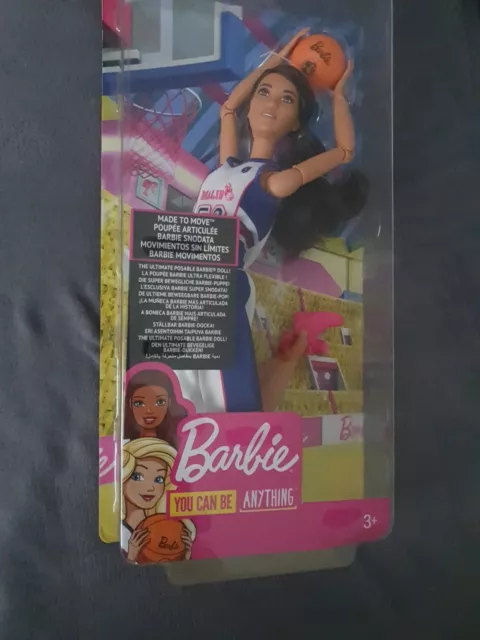 Barbie-You Can Be Anything - Made to Move - Basketball Player Doll