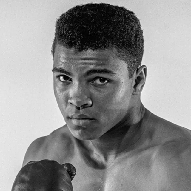 Muhammad Ali Black And White Portrait 8x10 Picture Celebrity Print